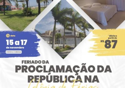 #NOVEMBRO | FERIADO DA PROCLAMAÇÃO