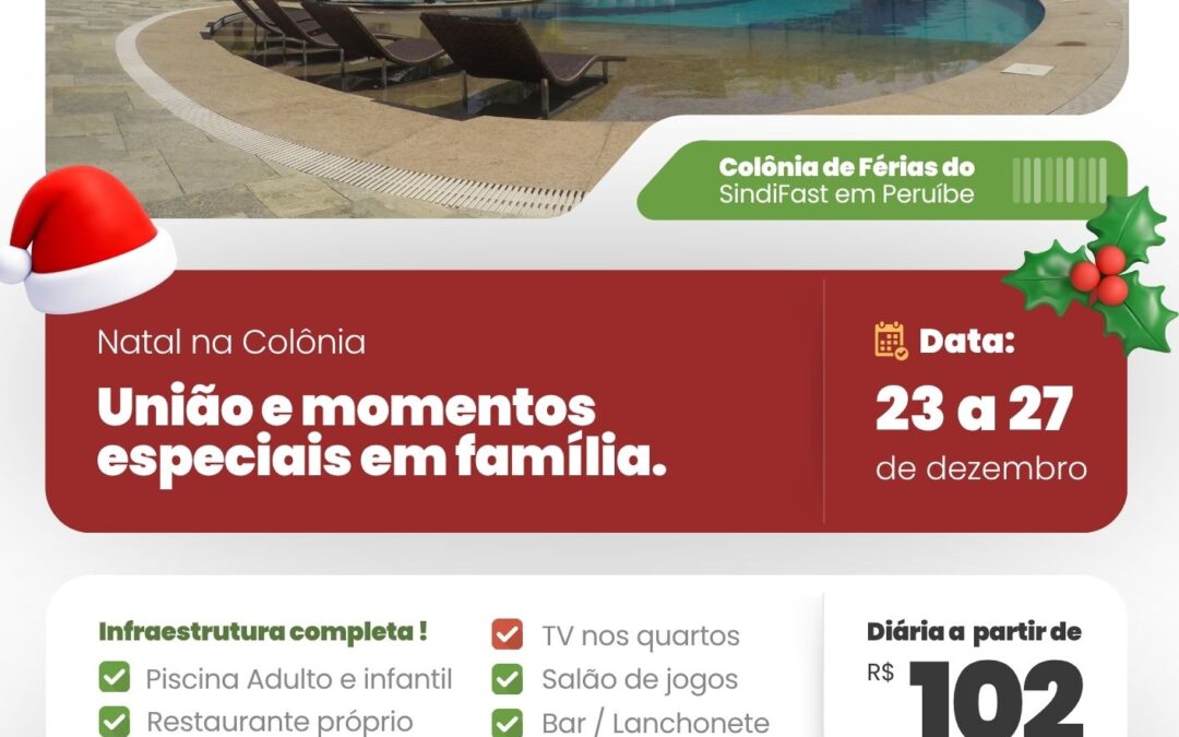 #DEZEMBRO | Natal na Colônia