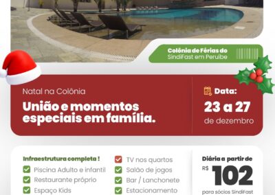 #DEZEMBRO | Natal na Colônia