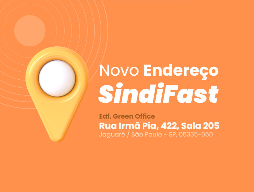 Novo endereço SindiFast